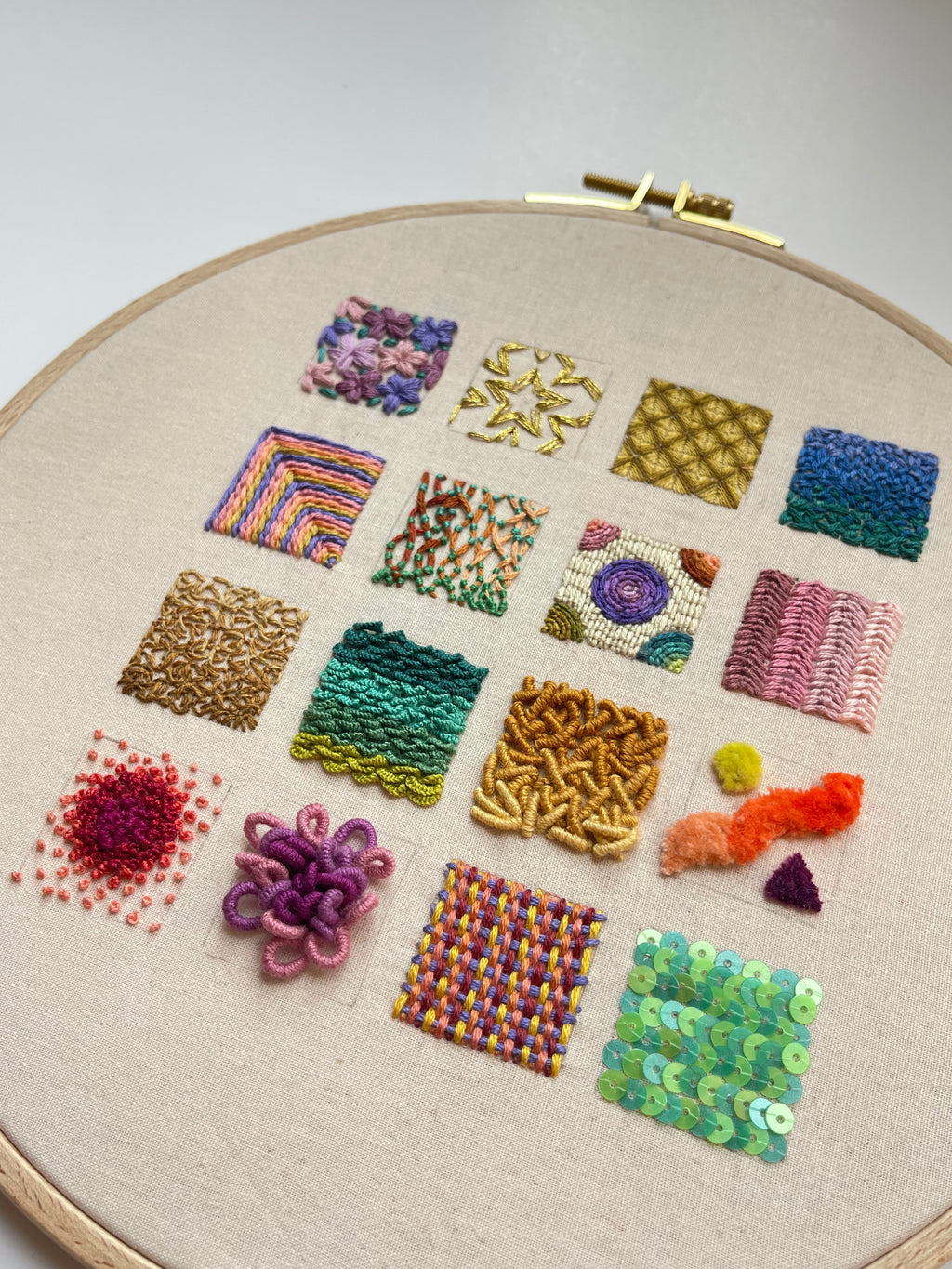 *Recordings* Explore Color and Texture: A Creative Journey in Hand Embroidery Techniques